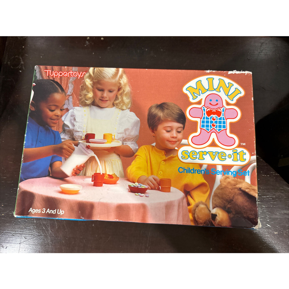 Vintage Mini Serve-It Tuppertoys 1980’s
